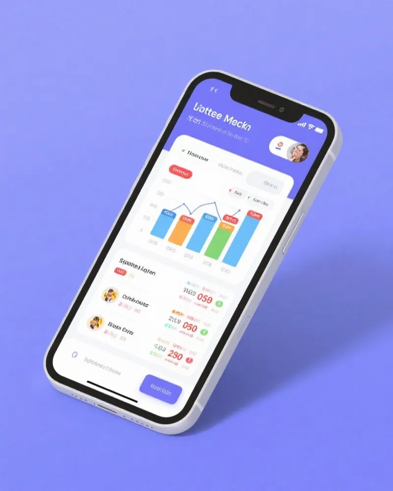 欧皇彩票 App 界面展示